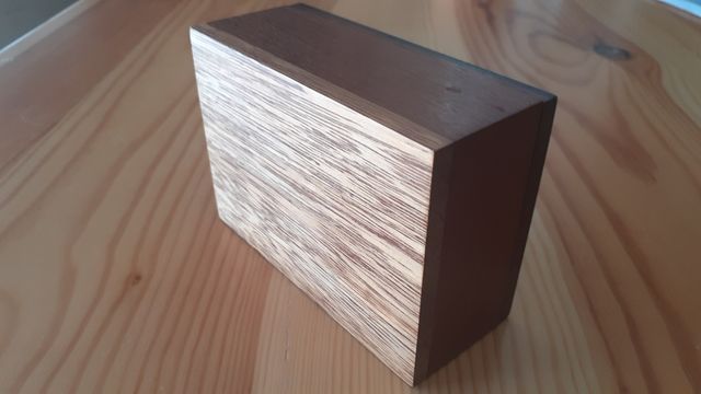 Cajita madera artesana