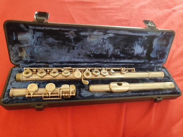 Flauta F.A. Reynold Argenta - agujero abierto