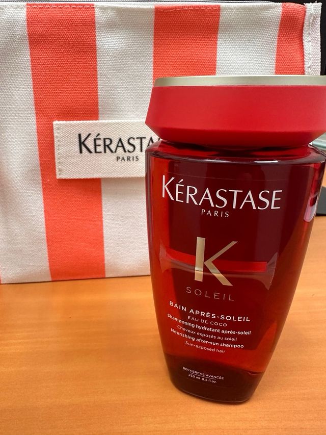 Pack Kérastase Soleil: champú +aceite+neceser