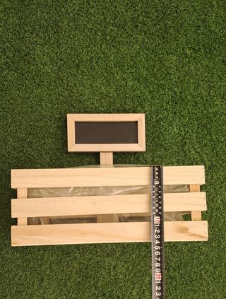 4 CAJAS CESTA DE MADERA.NUEVA.