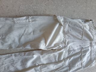 Mono vaquero blanco talla XS/34/6