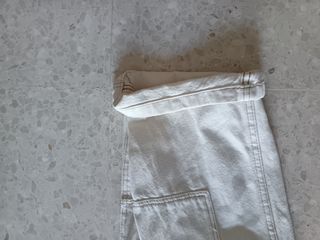 Mono vaquero blanco talla XS/34/6