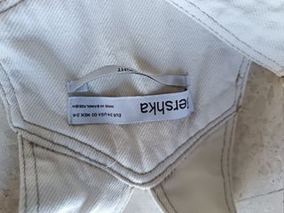 Mono vaquero blanco talla XS/34/6