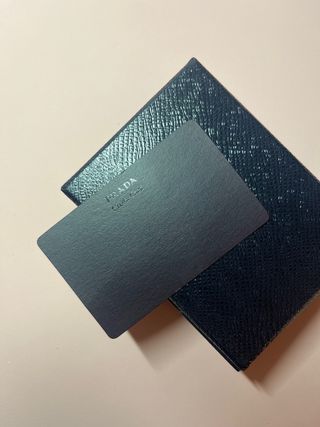 Scatola VUOTA per Porta Carte / Portafoglio Prada