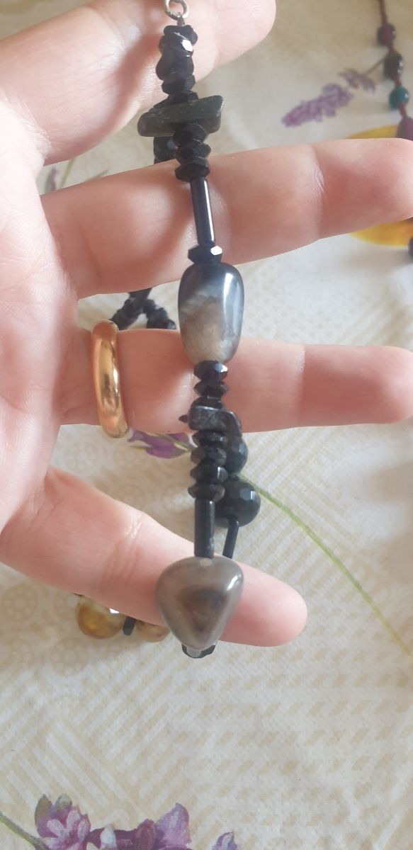 Collana Pietre Dure Argento 925