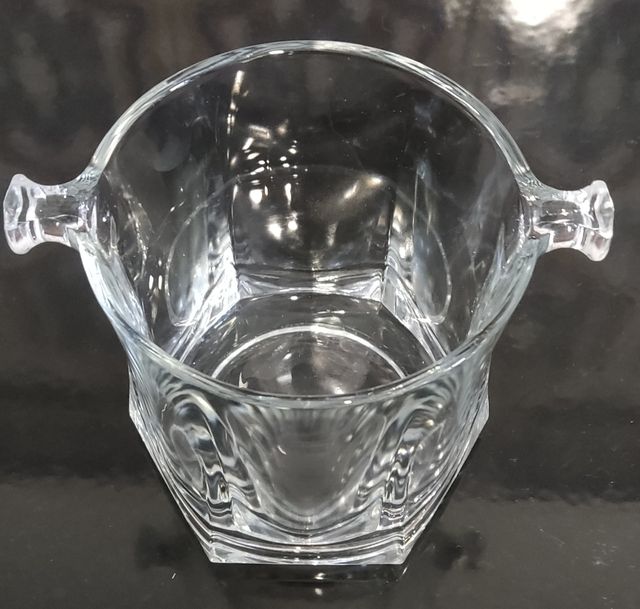 Cubitera cristal con asas