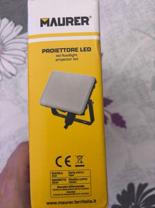 Proiettore LED Maurer 1550 lumen, 20 W, 4000 k
