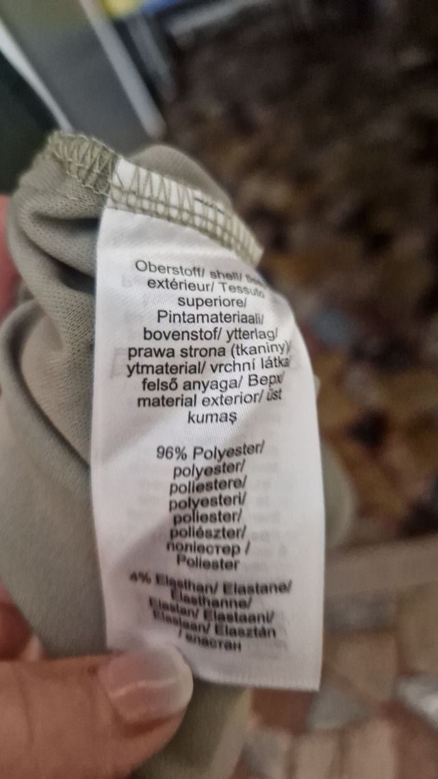 Vestito estivo verde-cachi