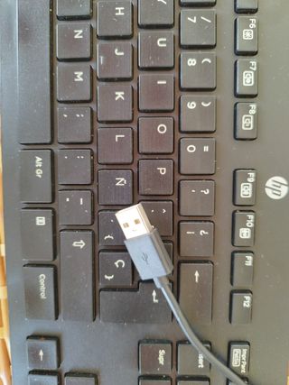 Teclado HP USB - Negro