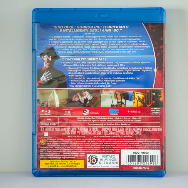 Pesadilla en Elm Street · Castellano · Blu-ray