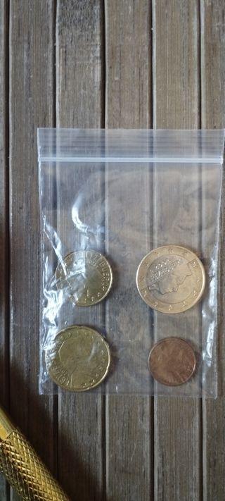 Monedas euro Luxemburgo