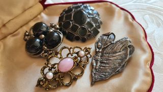 Lotto 4 Spille Vintage Chic