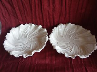 2 Fuentes porcelana La Cartuja
