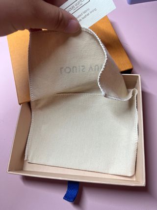 Scatola vuota portafoglio Louis Vuitton