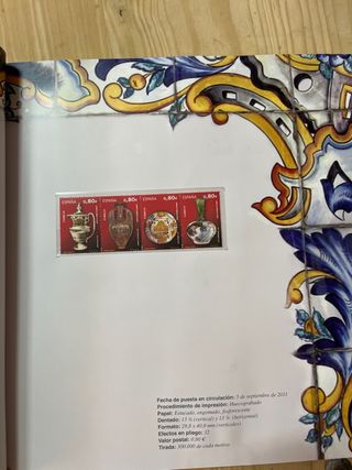 Libro Sellos Andorra 2011