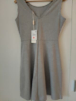 Vestido gris verano - sin usar
