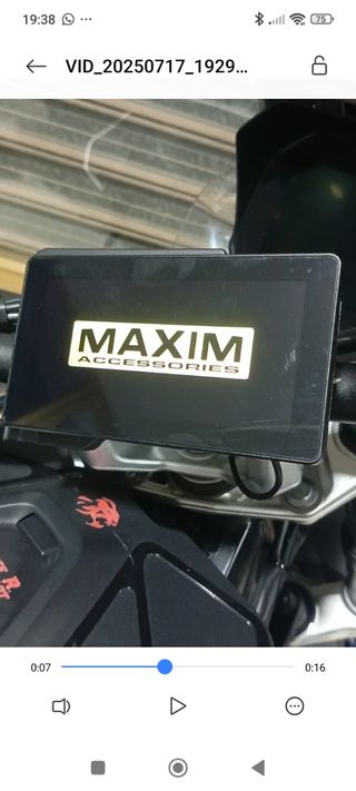 CarPlay BMW Moto maxim 5.5