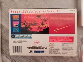 Super Adventure Island II - SNES