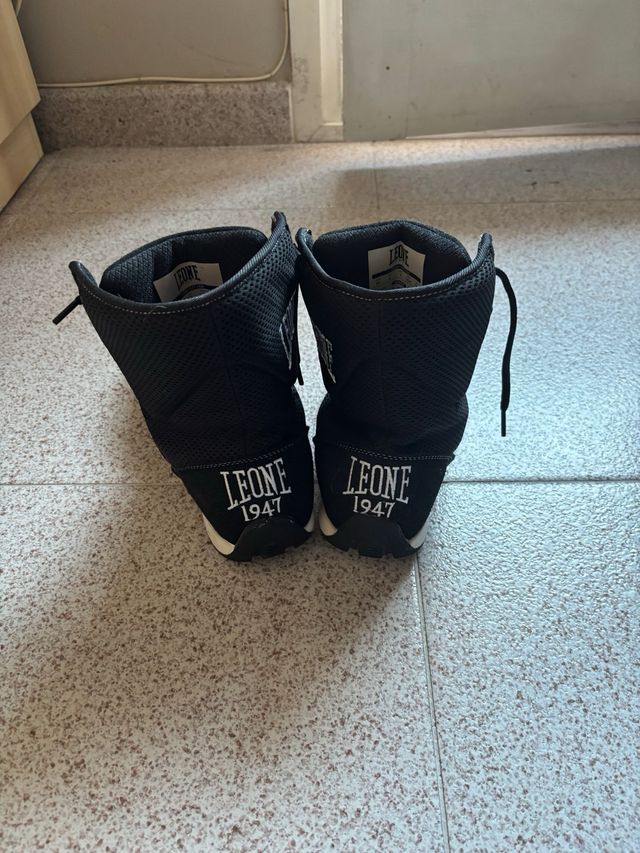 Botas boxeo Leone negras
