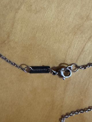 Collana Brosway con ciondolo viola