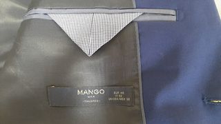 Chaqueta Mango azul - Talla 48 (M)