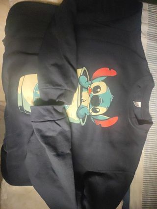 Sudadera Stitch Ohana Coffee