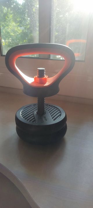 Kit pesas mancuernas fitness para hacer en casa. 
