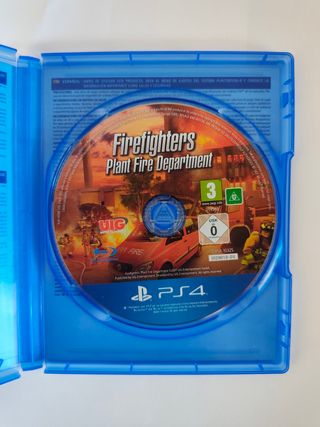 Juego ps4 Firefighters Plant Fire Departament
