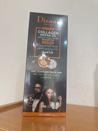 Champú coloración Disaar 
100% covertura de canas 