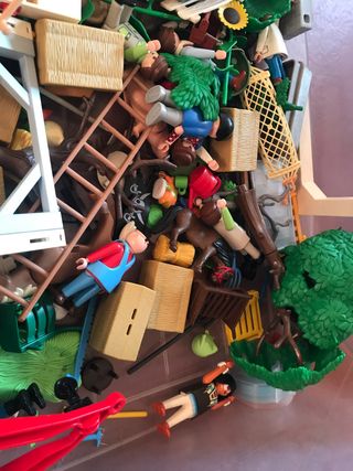 Playmobil: Clics, granja, caravana, veterinario ++