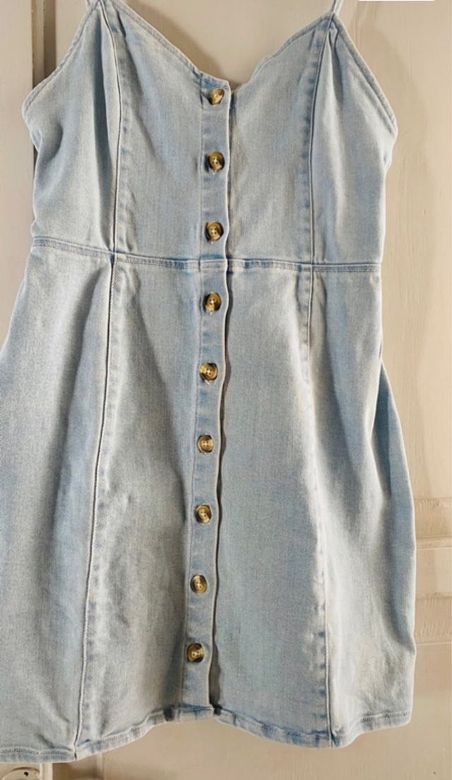 Vestido denim ligero
