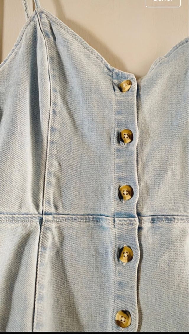 Vestido denim ligero