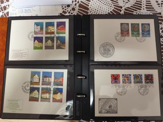 88 buste FDC Liechtenstein
Dal 75 al 86
Album inc.