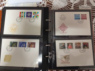 88 buste FDC Liechtenstein
Dal 75 al 86
Album inc.