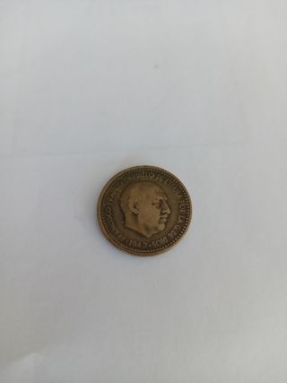 Moneda 1 Peseta España 1947