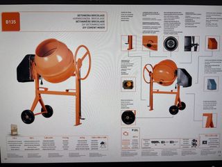 Hormigonera nueva 125L