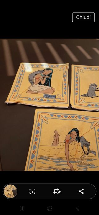 3 federe Pocahontas 
