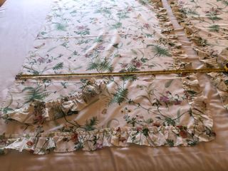 Cortinas- Flores - Algodón