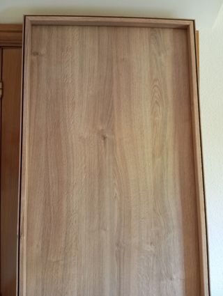 Puerta ligera tipo block roble - 1 ud.