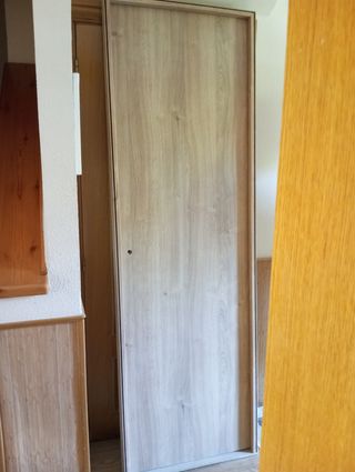 Puerta ligera tipo block roble - 1 ud.