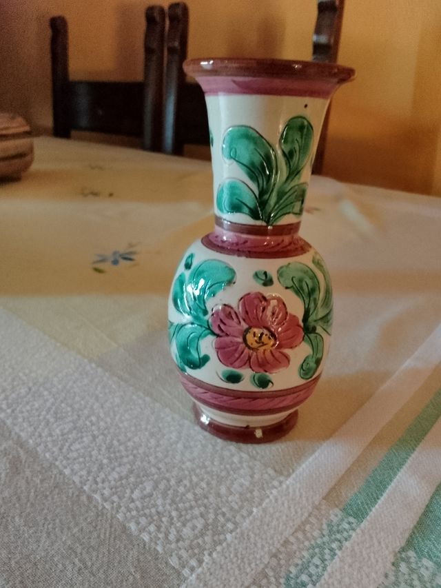 Vasetto Ceramica Deruta Dipinto a mano