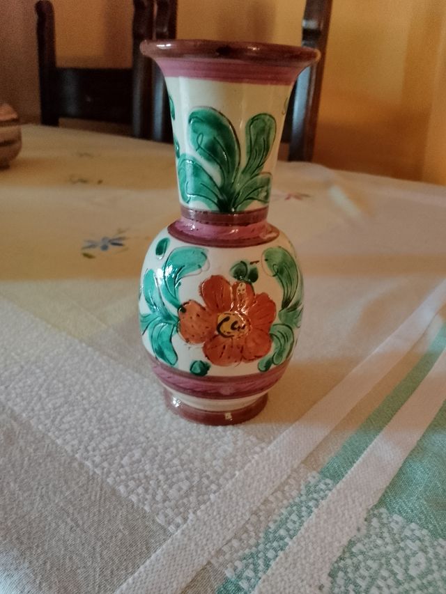 Vasetto Ceramica Deruta Dipinto a mano