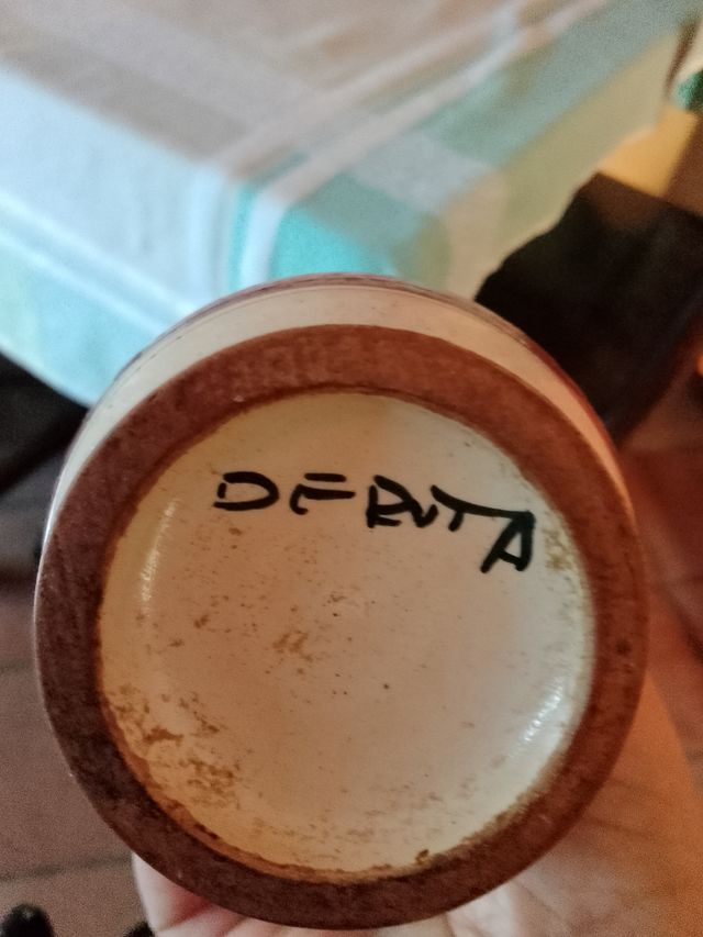 Vasetto Ceramica Deruta Dipinto a mano