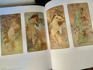 Libro Alfons Mucha e le atmosfere Art Nouveau