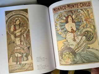 Libro Alfons Mucha e le atmosfere Art Nouveau