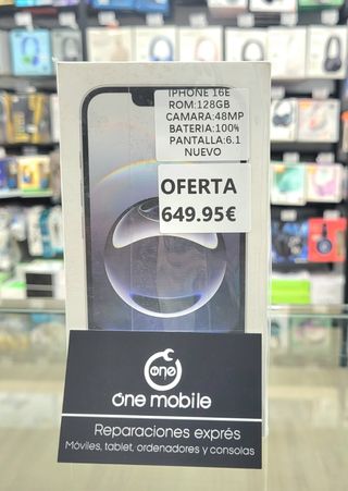 iPhone 16E 128GB - Nuevo
