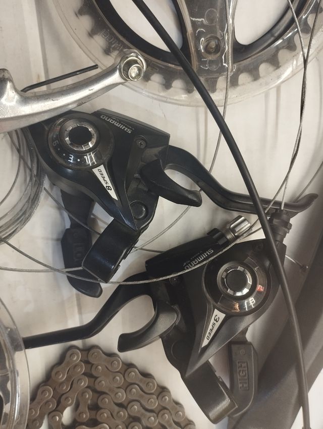 transmisión Shimano tandem