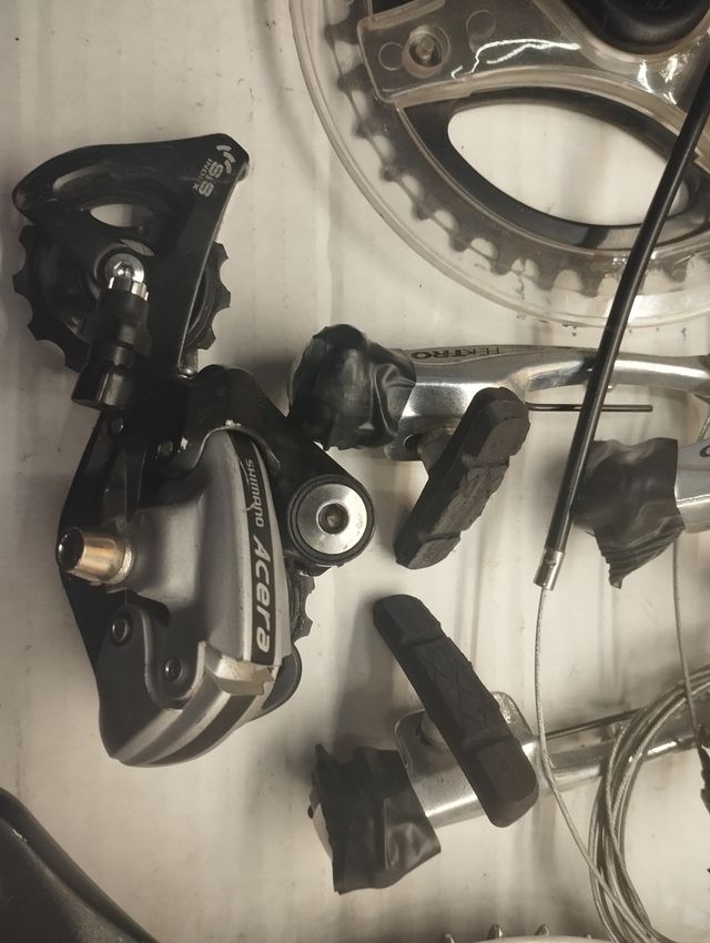 transmisión Shimano tandem