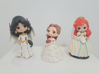 Novias Disney: Jasmine, Bella, Ariel