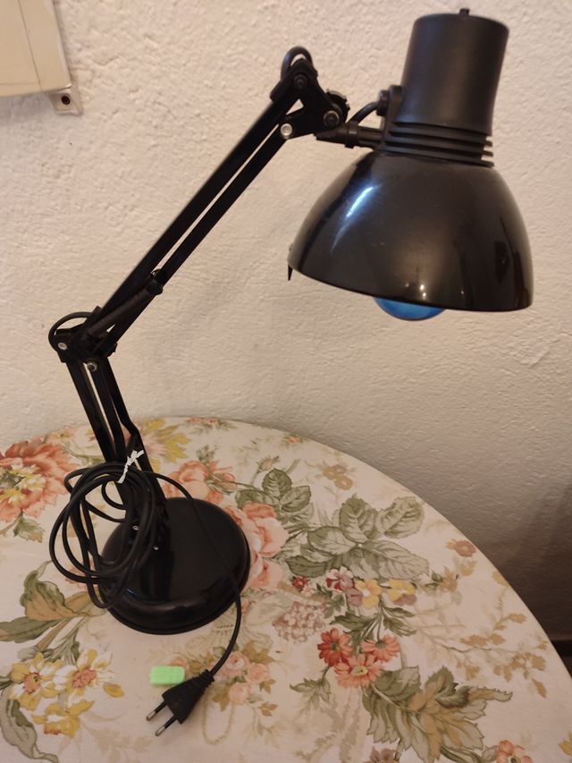 Flexo vintage negro - lámpara escritorio